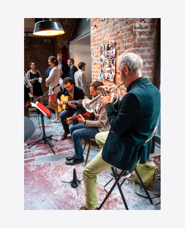 Teambuildings en artistieke voorstellingen 